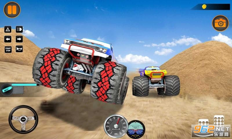 Monster Truck Death Race 2019: Car Shooting Games��Ϸ��ͼ2