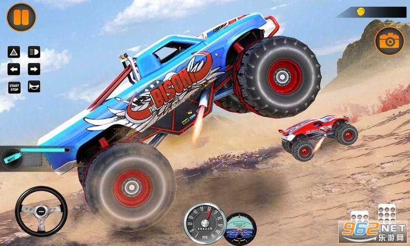 Monster Truck Death Race 2019: Car Shooting Games��Ϸ��ͼ3
