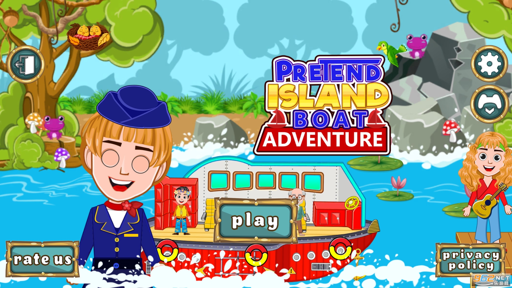 Pretend Island Boat Adventure(��װ�����δ�ð��������)��ͼ0