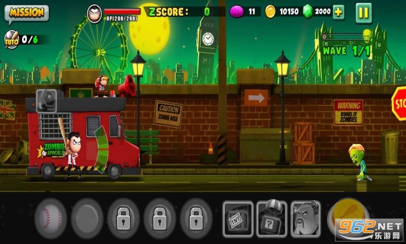 Zombie VS Slugger(��ʬVS�ͻ�����Ϸ)v1.0.12 ��׿���ͼ1