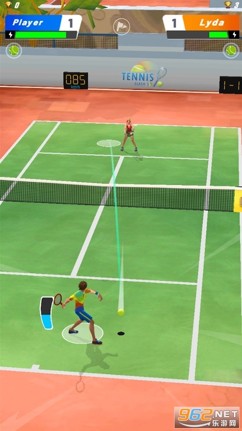 Tennis Clash 3D(������ײ3D�ٷ���)��ͼ2