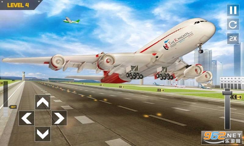 City Airplane Pilot Flight(城市模拟飞行器手机游戏)截图0