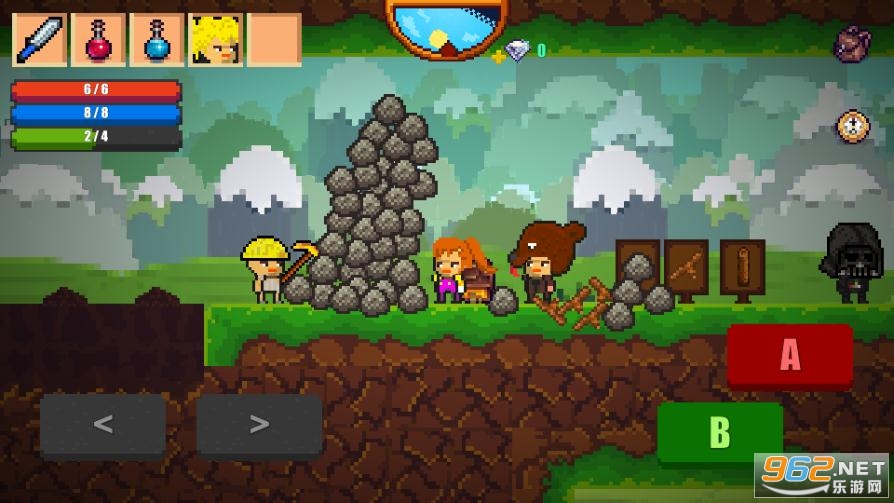 ����������Ϸ2�ڹ�������ʯ��(Pixel Survival Game 2)��ͼ1