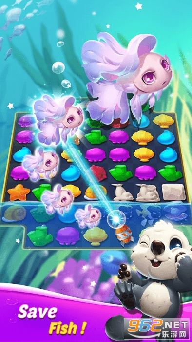Fish Match(海洋派对比赛免费版)截图0