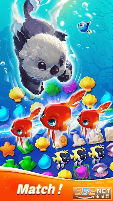 Fish Match(海洋派对比赛免费版)截图3