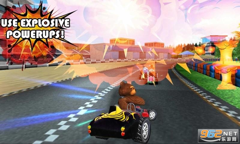 Bear Kart Racing(���ܿ��������ֻ���)��ͼ0