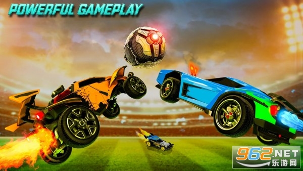 Soccer Car - Modern Football Striker (火箭汽车涡轮足球游戏)截图1