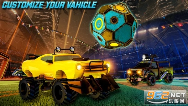 Soccer Car - Modern Football Striker (火箭汽车涡轮足球游戏)截图0