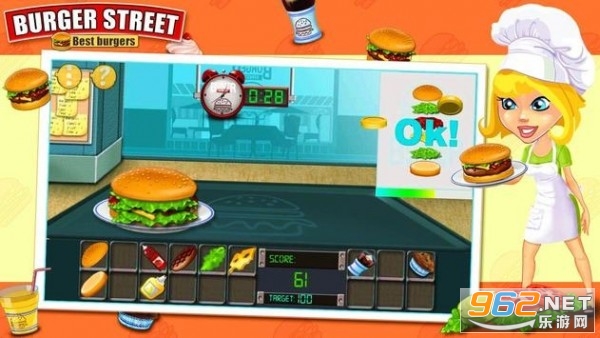 BurgerStreet(烹饪汉堡咖啡模拟器)截图3