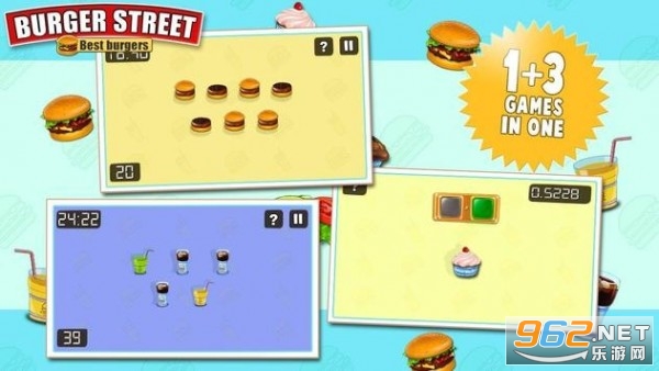 BurgerStreet(烹饪汉堡咖啡模拟器)截图0