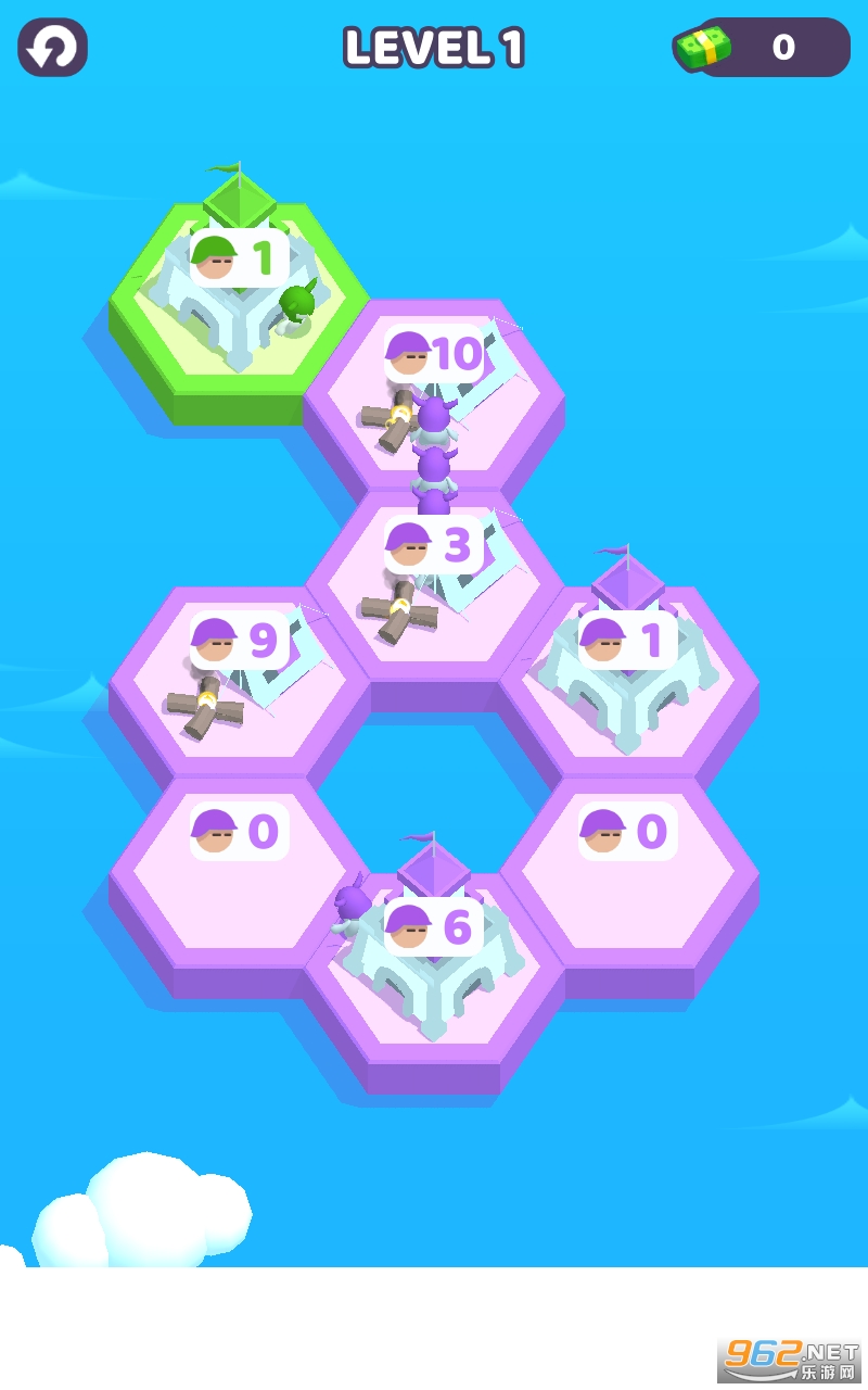 Hexa War(����ս����Ϸ)��ͼ1