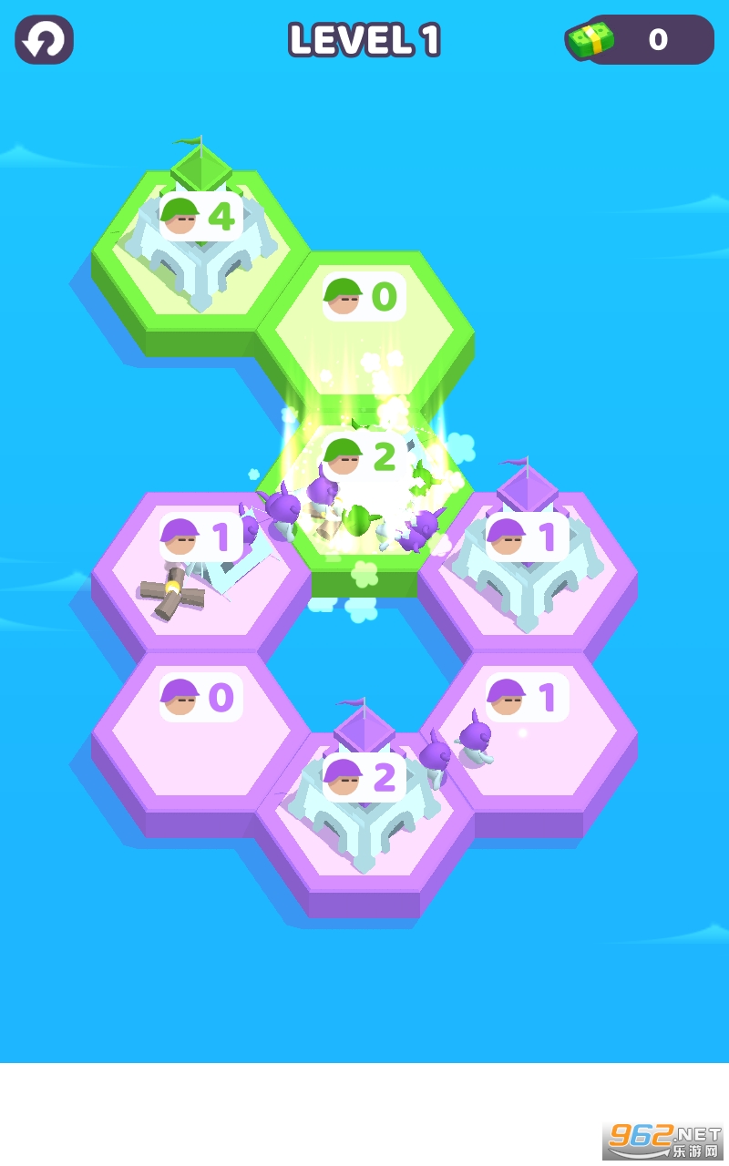 Hexa War(����ս����Ϸ)��ͼ2