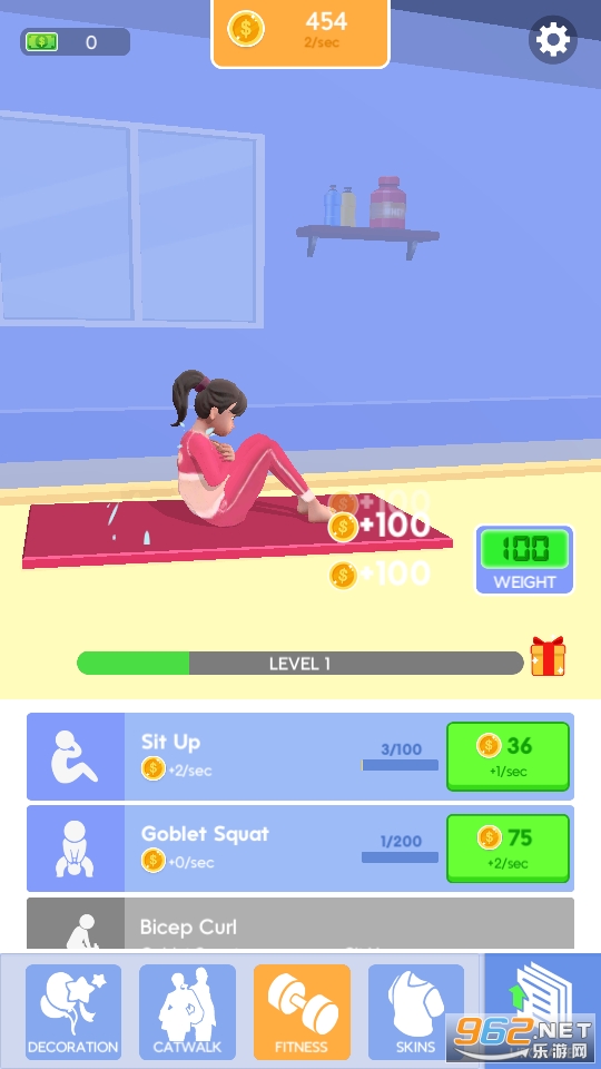 Workout Beauty(���ж������徺����Ϸ)��ͼ1