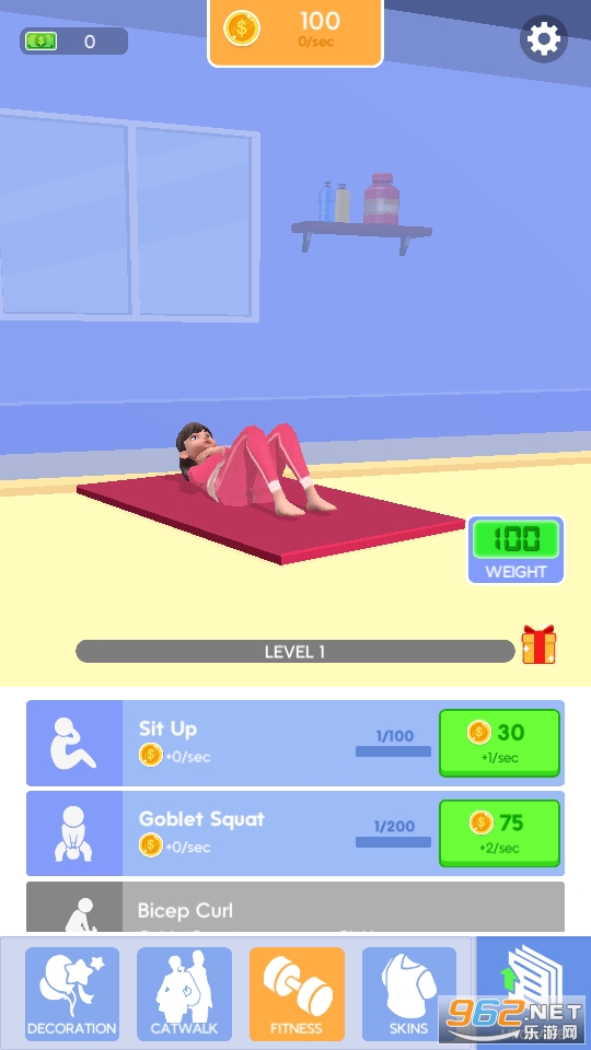 Workout Beauty(���ж������徺����Ϸ)��ͼ4