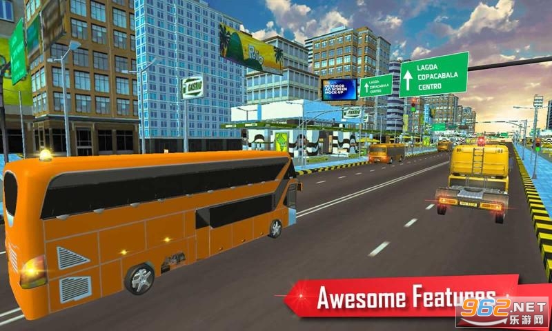 BusX Highway Racer: Traffic Racer: Bus Simulator(巴士高速赛车游戏最新版)截图2
