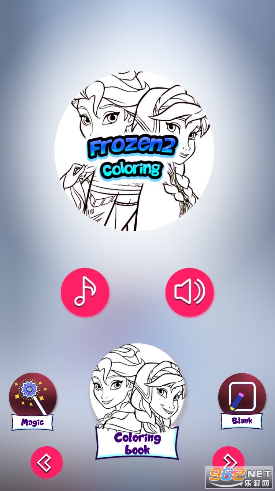 Ice Princess Snow Coloring Book(��ѩ������ɫ����Ϸ)��ͼ0