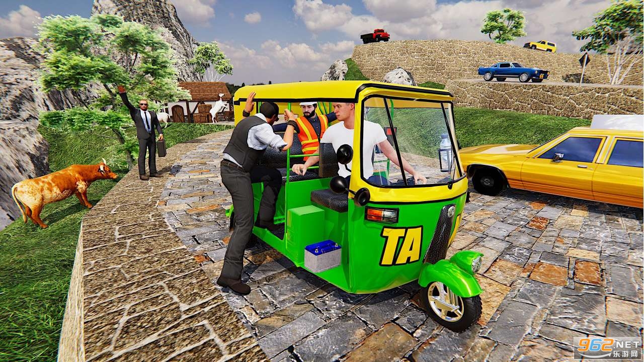 Uphill Tuk Tuk Driving Rikshaw 2021(��ʻ�������ֻ���)��ͼ2