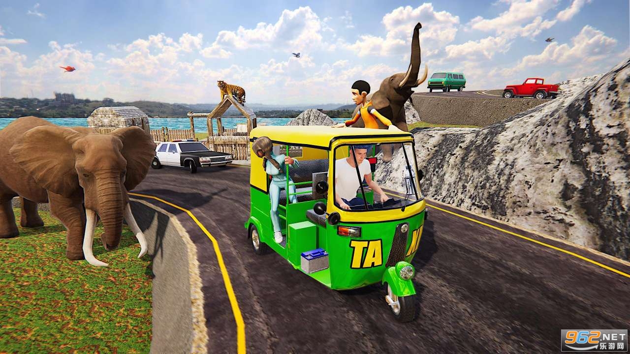 Uphill Tuk Tuk Driving Rikshaw 2021(��ʻ�������ֻ���)��ͼ3