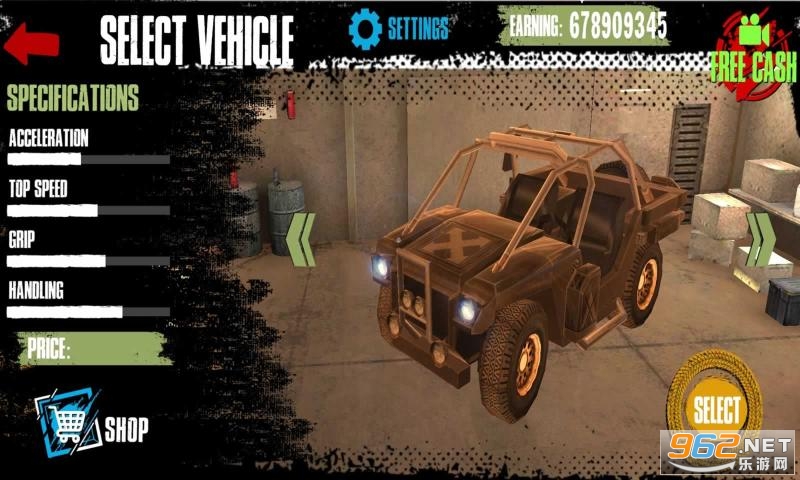 ԽҰ�ؼ��������޽�Ұ�(Offroad 4x4 Stunt Extreme Racing)v3.9��ͼ0