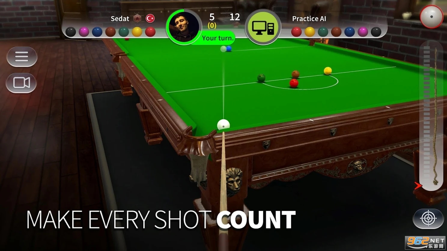 Snooker Elite 3D(˹ŵ�˾�Ӣ�ֻ���)��ͼ0
