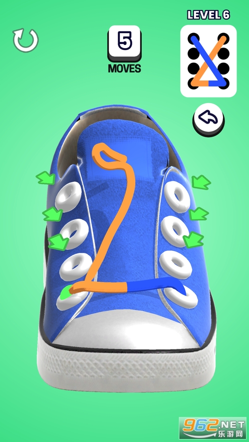 Shoelace puzzle��Ϸ��ͼ1