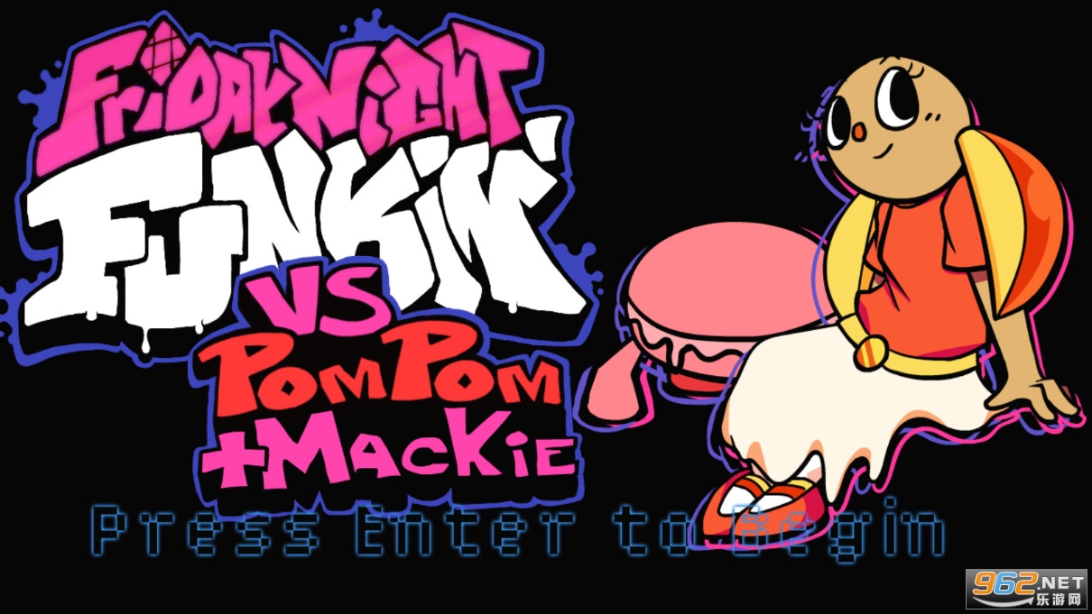FNF Vs Pom Pom wow���Ѻ�ɫ������֮ҹ��Ϸ���°�mod�޸İ�v0.2.8.1(PomPom and Bark!)��ͼ0