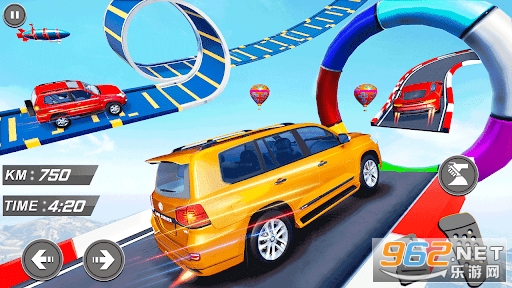 Prado Car Stunt Game 3D��Ϸv1.0.2 ��׿���ͼ1