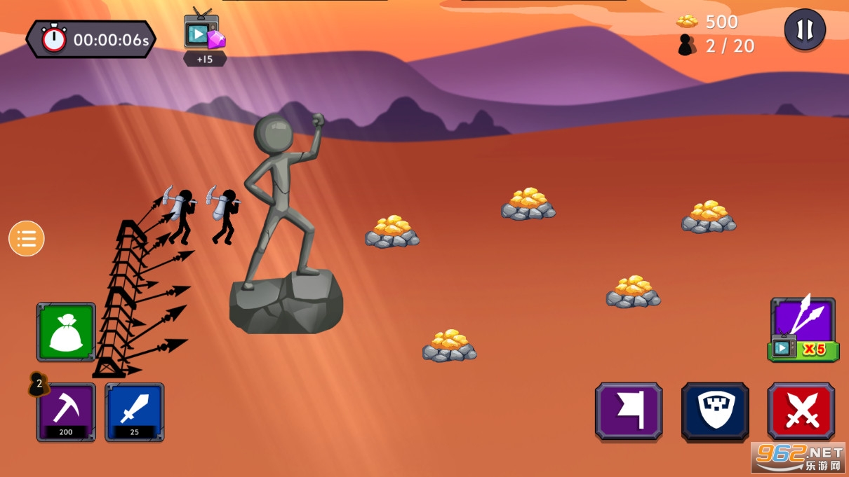 �����ս���Ų�2��Ϸ(Stickman Battle 2)v1.1.2��ͼ3