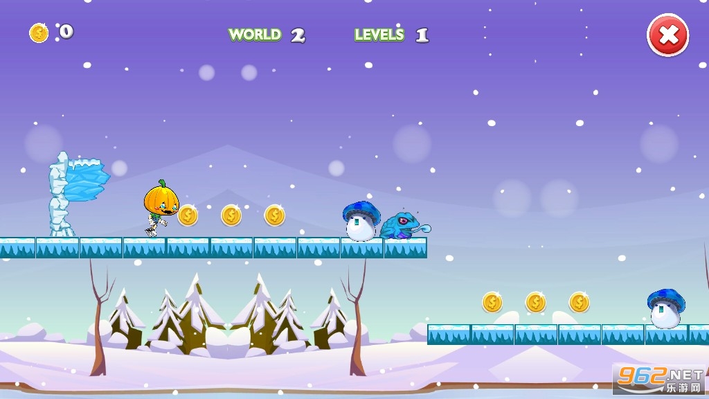 Snowman Hop Run(ѩ����Ծ����Ϸ)��ͼ2