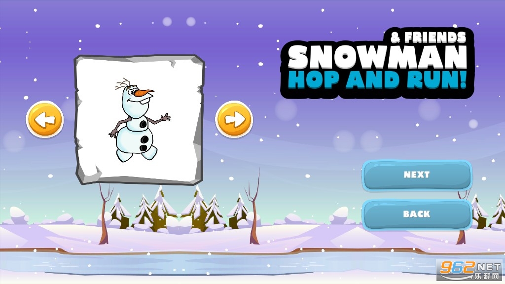 Snowman Hop Run(ѩ����Ծ����Ϸ)��ͼ0