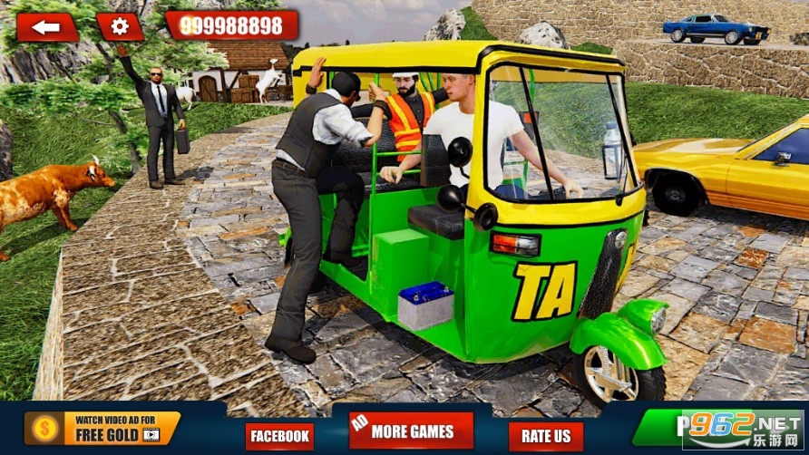 Uphill Tuk Tuk Driving Rikshaw 2021(��ʻ�ཱི���Ϸ)v1.9 ���޽�ҽ�ͼ1