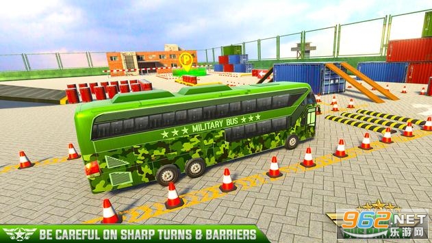 Army Bus Parking Game(������ʻ:ͣ����ʦ��Ϸ)v3.2 ��׿���ͼ1