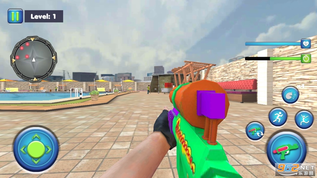 Pool Party FPS(Ӿ���ɶ�ǹ���޵а�)v1.4 ��׿���ͼ3