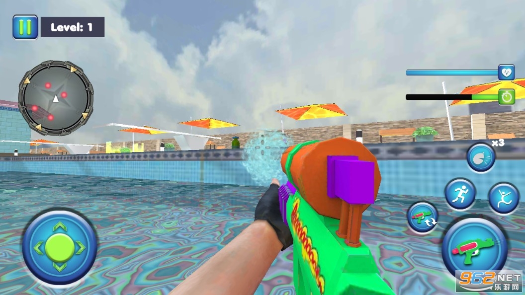Pool Party FPS(Ӿ���ɶ�ǹ���޵а�)v1.4 ��׿���ͼ4