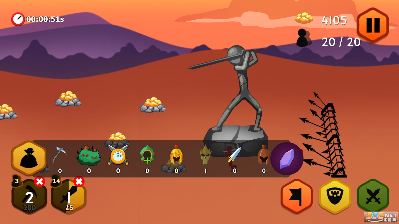 �����ս��2�۹�ս��(Stickman Battle 2)��ͼ2
