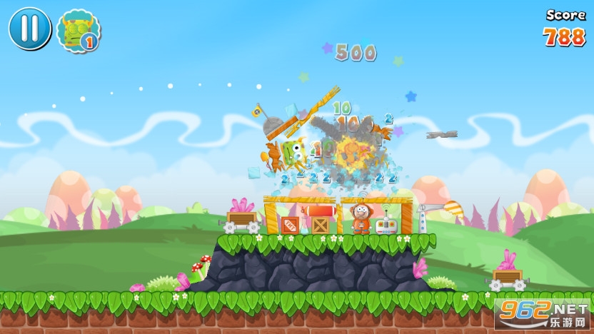 Slingshot Monsters(弹弓怪物游戏)截图3