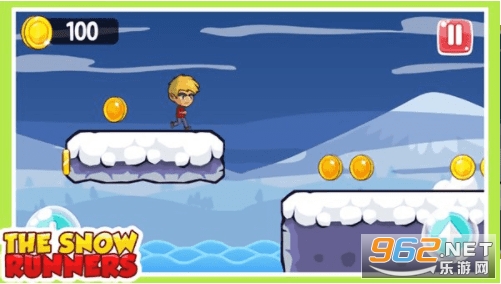 Snowman Hop Run(ѩ�˷���ܿ���Ϸ��ʽ��)��ͼ1