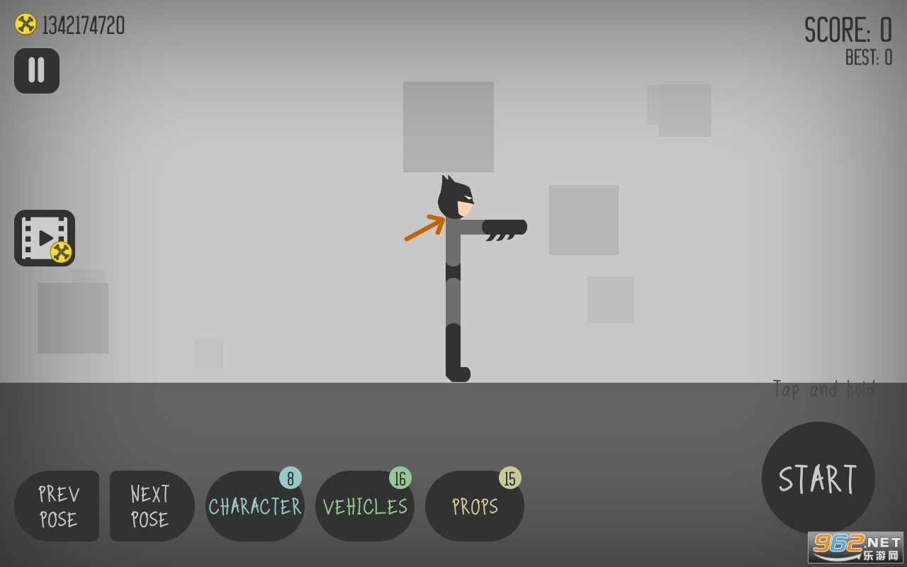 ����˵Ķ�������(Stickman Dismounting)��ͼ1