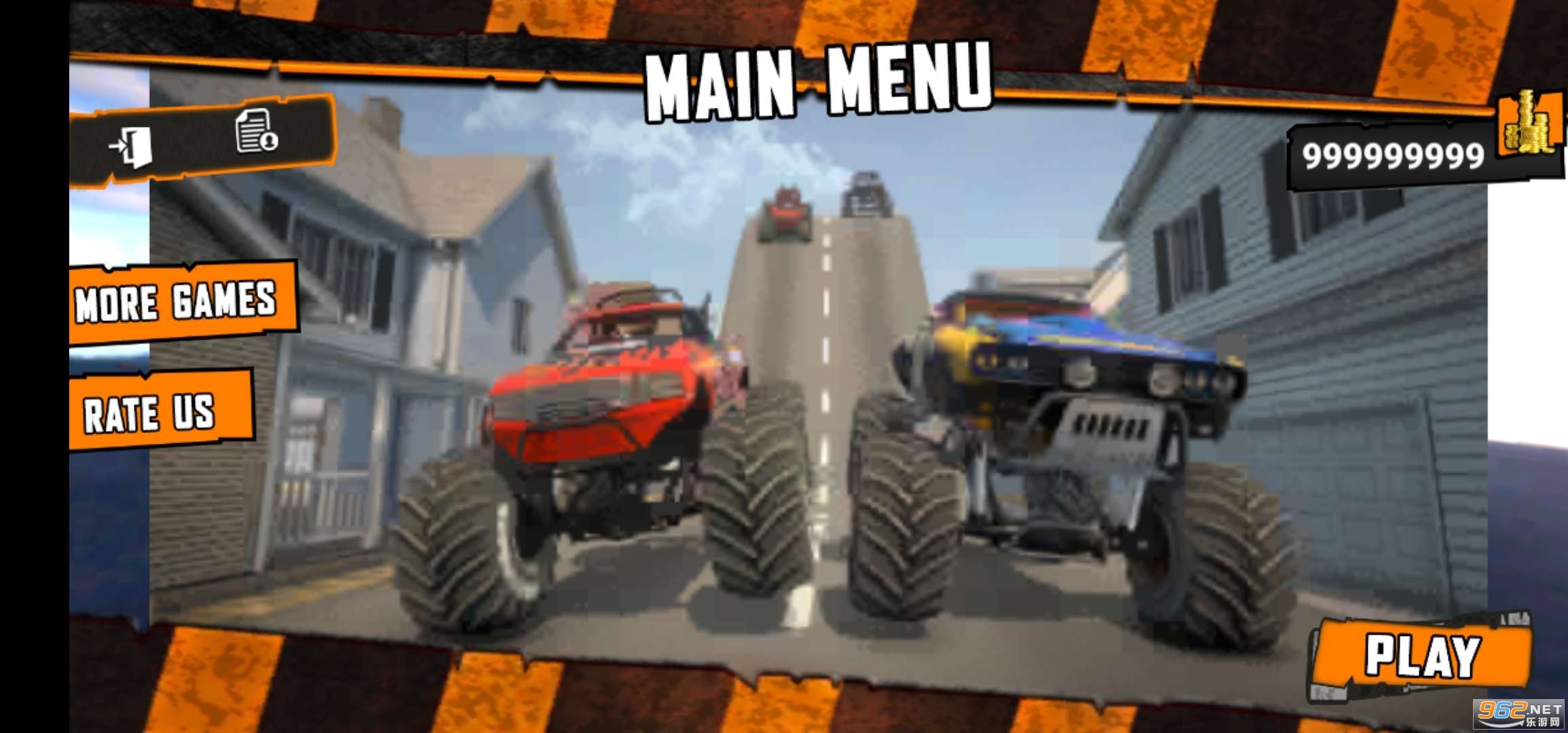 Mega Ramp Monster Truck Stunts(怪物卡车斜坡特技游戏)截图3