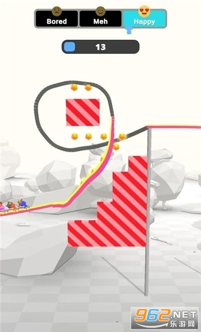 Draw Coaster 3D(绘制云霄飞车游戏)截图1