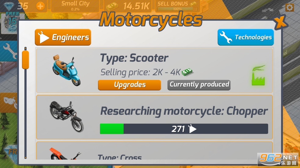 Motorcycle - Idle Factory Tycoon(Ħ�г����ù��������Ϸ)��ͼ2