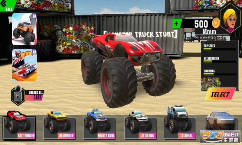 Monster Truck Stunt(�������￨����Ϸ)��ͼ0