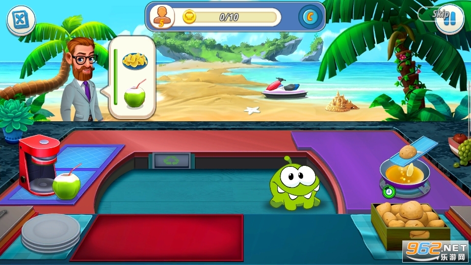 奥姆烹饪游戏(Om Nom - Cooking Game)截图1