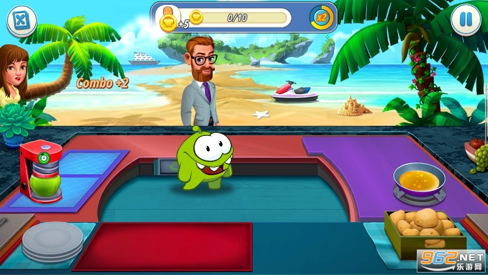 奥姆烹饪游戏(Om Nom - Cooking Game)截图0