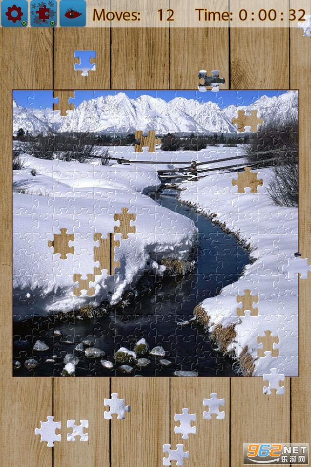 Snow Landscape Jigsaw Puzzlesѩ��ƴͼ��Ϸ
