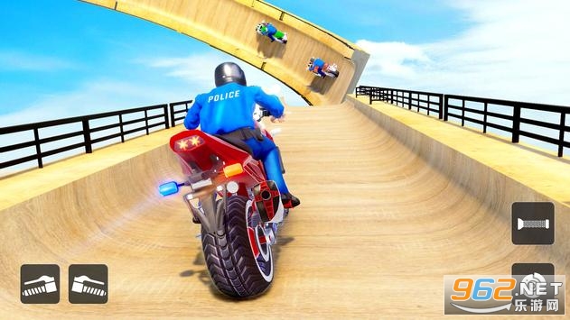 Police Bike Stunt����Ħ�г��ؼ���Ϸ