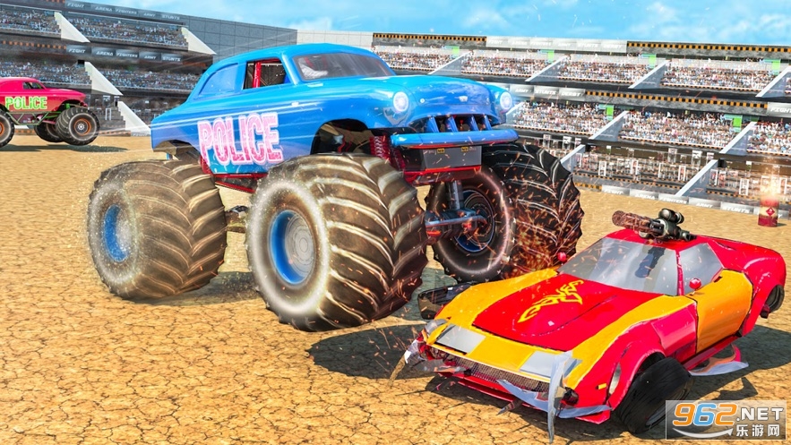 US Police Monster Truck Derby