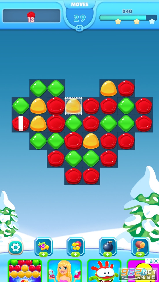 �鱦ƥ������Ice Ledgend 2022 -Jewels Match Puzzle Adventure��ͼ3