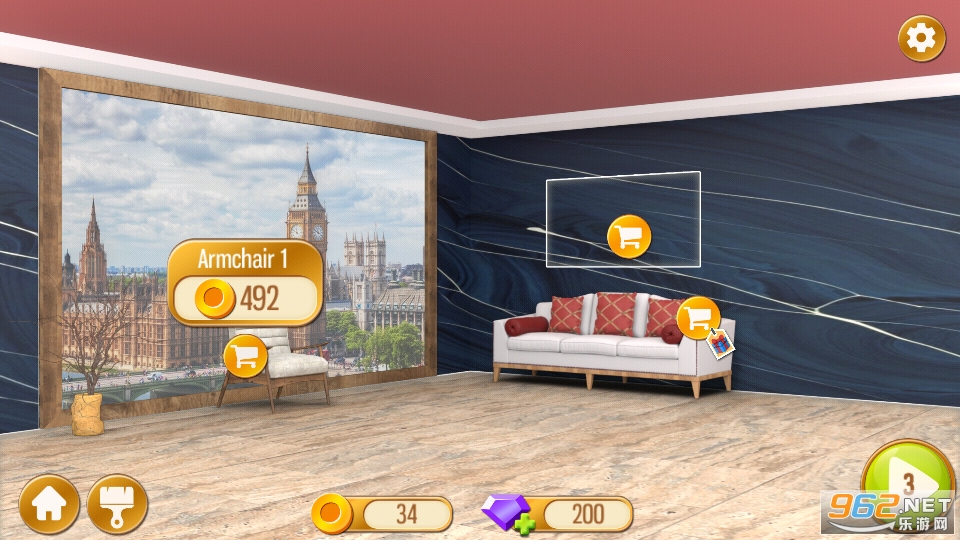 My Design Home Makeover(�ҵ���ƼҾӸ�����Ϸ)��ͼ2