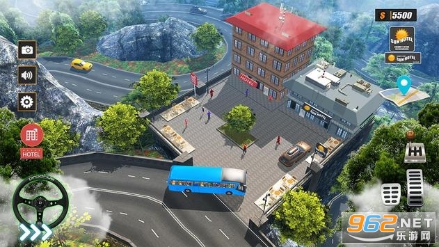 Tourist Coach Bus Highway Driving���ΰ�ʿ��·��ʻ��Ϸ�ֻ��� v1.1.1��ͼ1